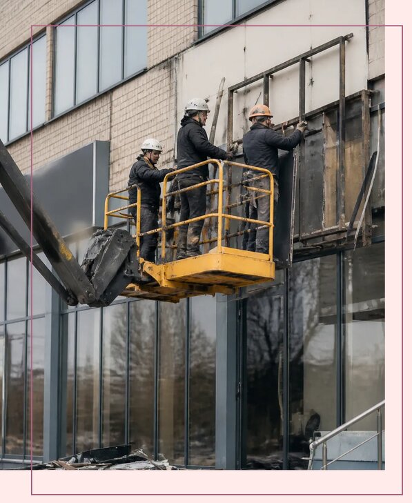 Демонтаж наружной рекламы в Выборге по цене от 5622 р. | Аванза-Вбр